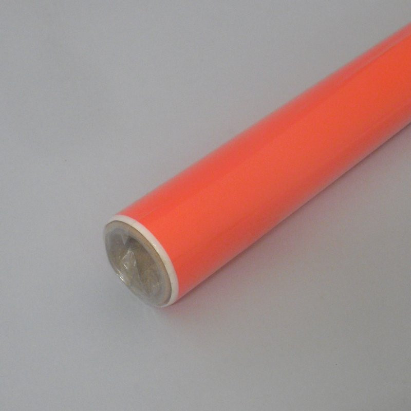 Oracover - Rotolo  2 metri x 60 cm Rosso Fluorescente