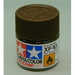 XF-10 Acrylic Flat Brown (10cc)