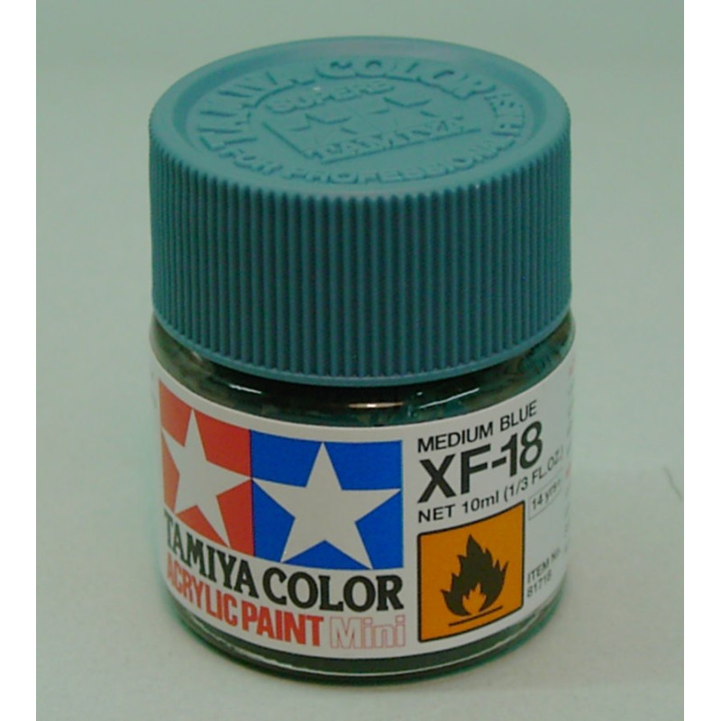 XF-18 Acrylic Medium Blue (10cc)