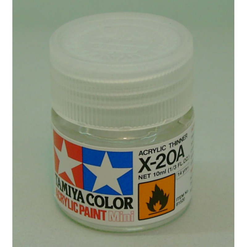 X-20A Acrylic Thinner ( 10cc)