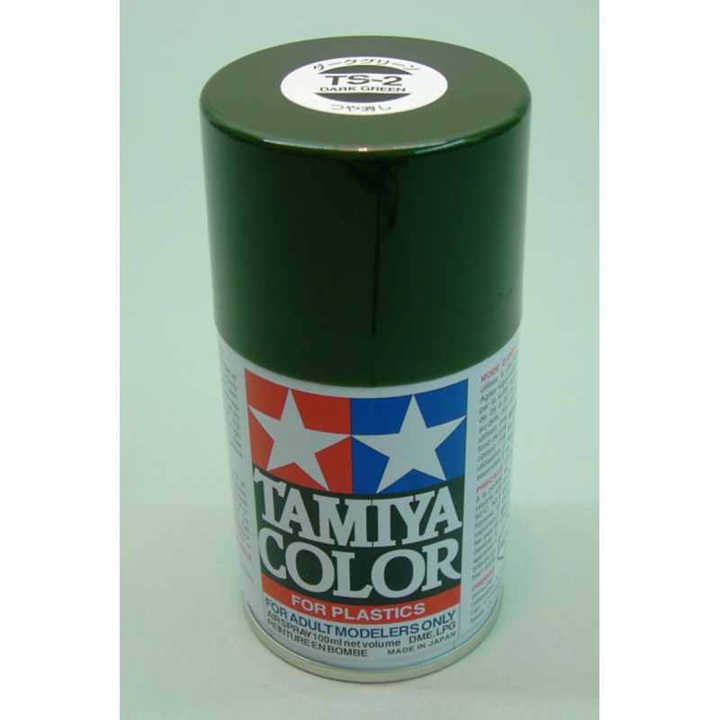 TS- 2 Enamel Spray Dark Green (100cc)