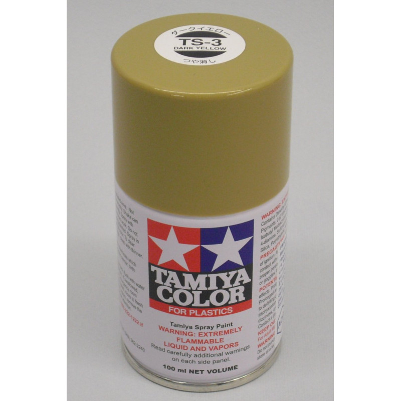 TS- 3 Enamel Spray Dark Yellow (100cc)