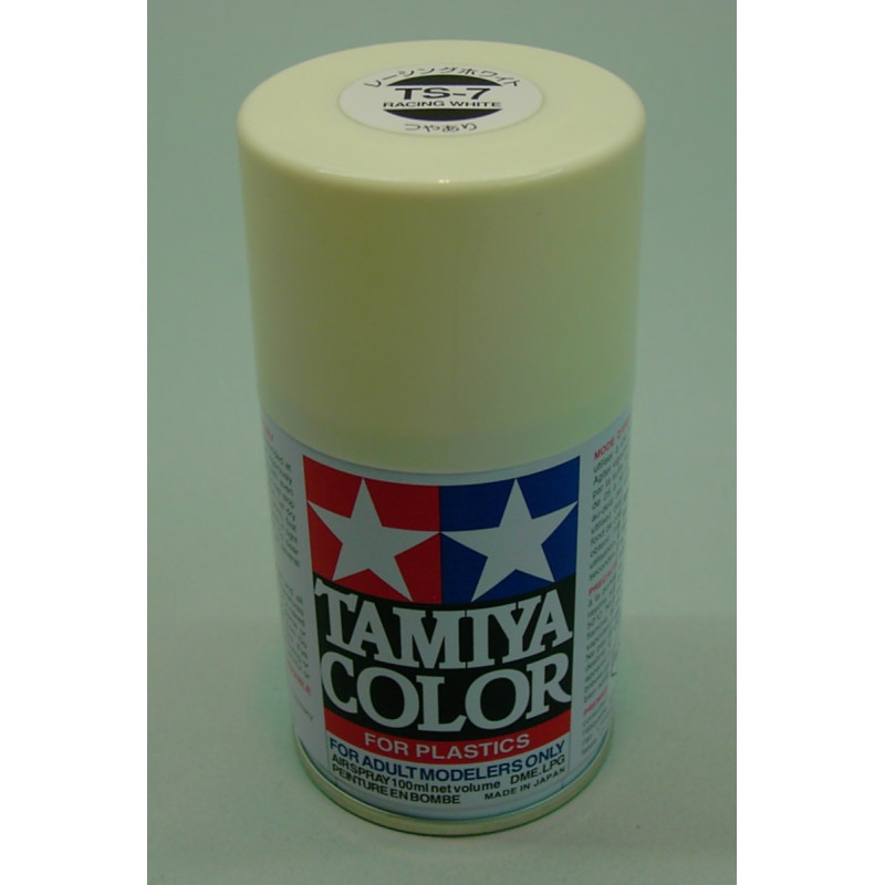 TS- 7 Enamel Spray Racing White (100cc)