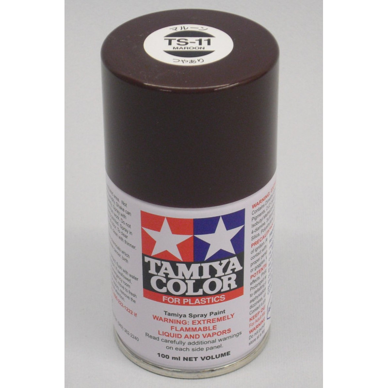 TS-11 Enamel Spray Maroon (100cc)