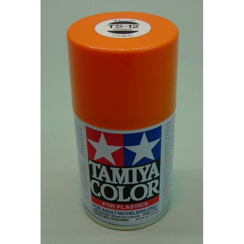 TS-12 Enamel Spray Orange (100cc)