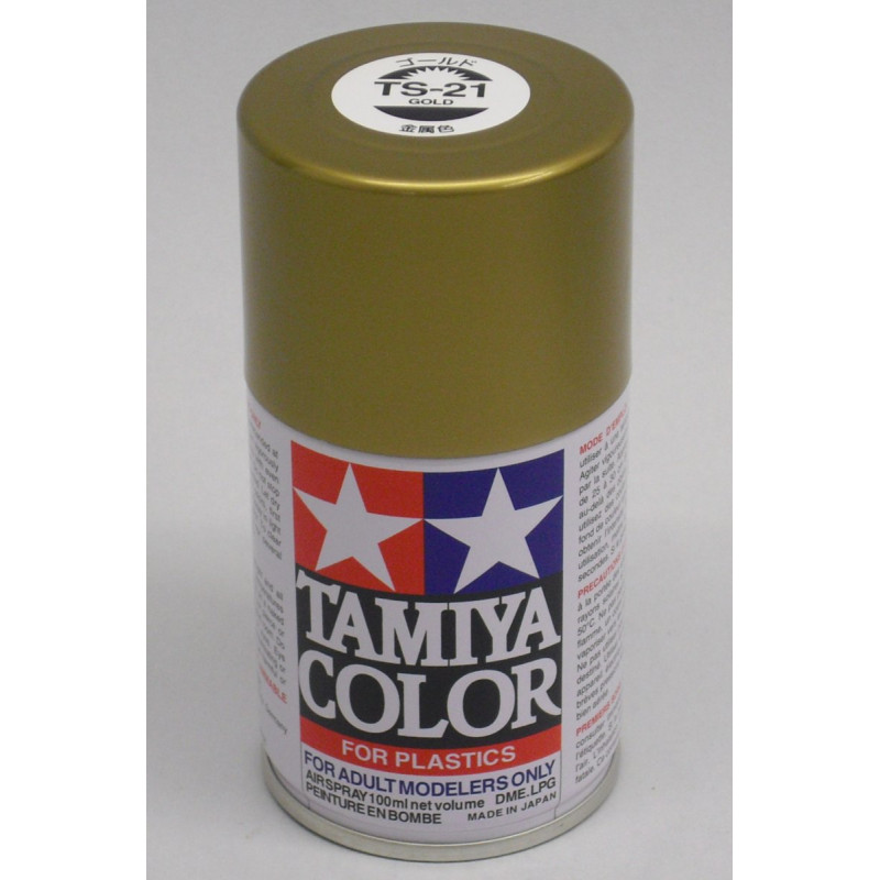 TS-21 Enamel Spray Gold (100cc)