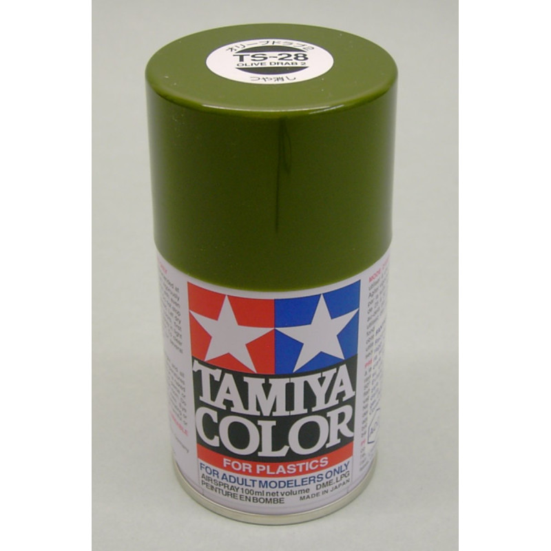 TS-28 Enamel Spray Olive Drab 2 (100cc)