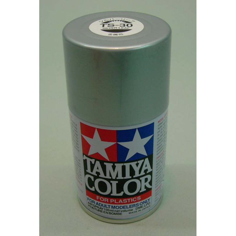 TS-30 Enamel Spray Silver Leaf (100cc)