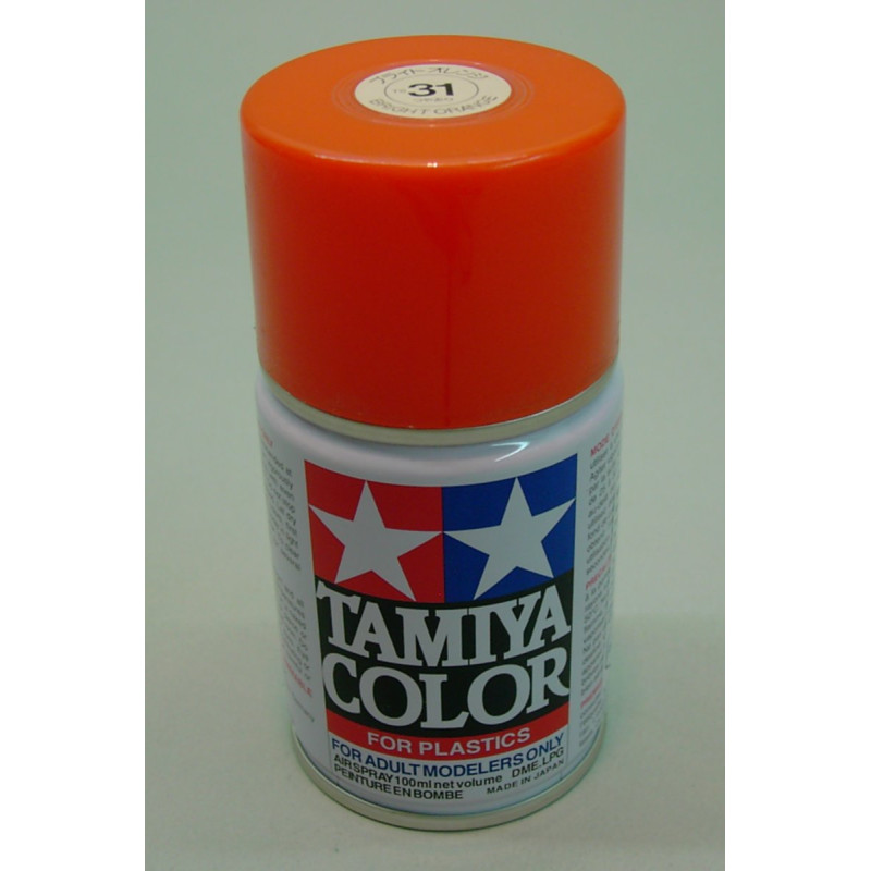 TS-31 Enamel Spray Bright Orange (100cc)