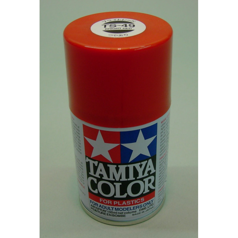 TS-49 Enamel Spray Bright Red (100cc)