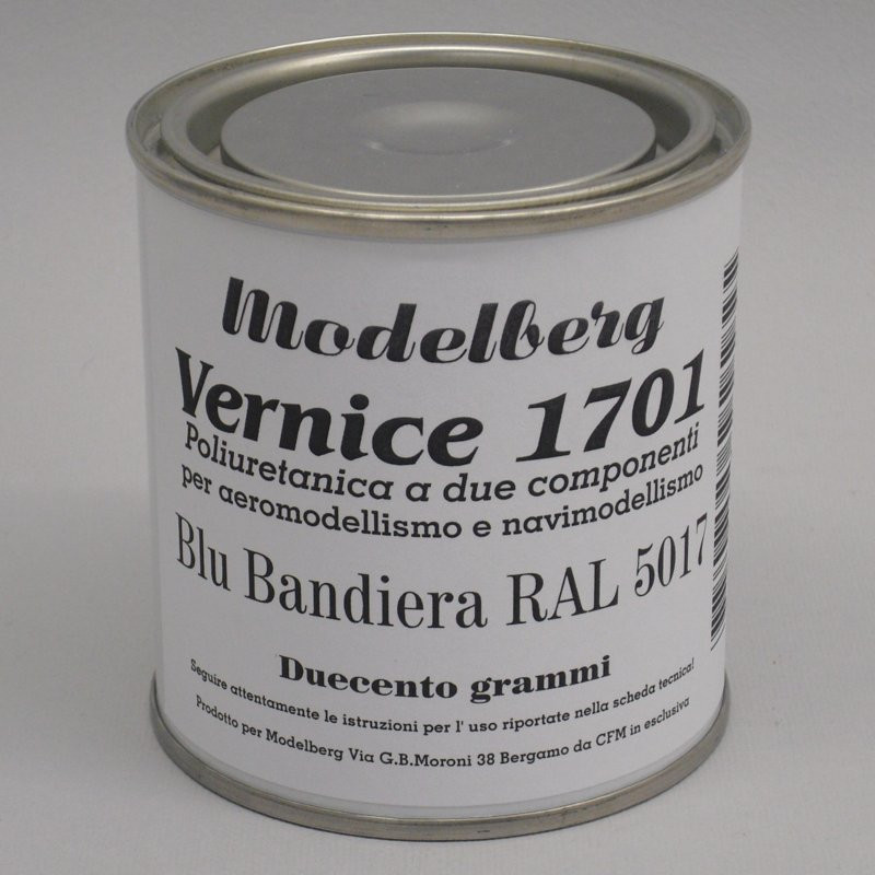 Vernice 1701 - Blu Bandiera RAL 5017 (200 cc)