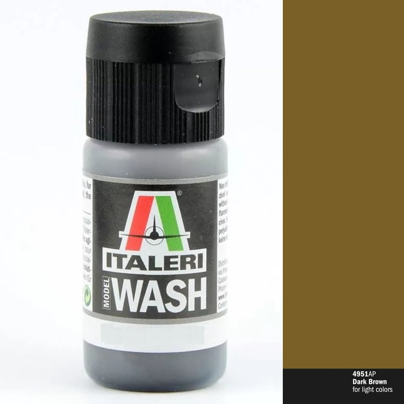 Model Wash Dark Brown (20cc)