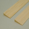 Balsa - Bordo di Uscita Asimmetrico mm. 30 x  8 x 1000