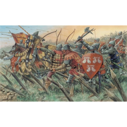 Guerra dei 100 Anni - Cavalieri e Arcieri Inglesi 1/72