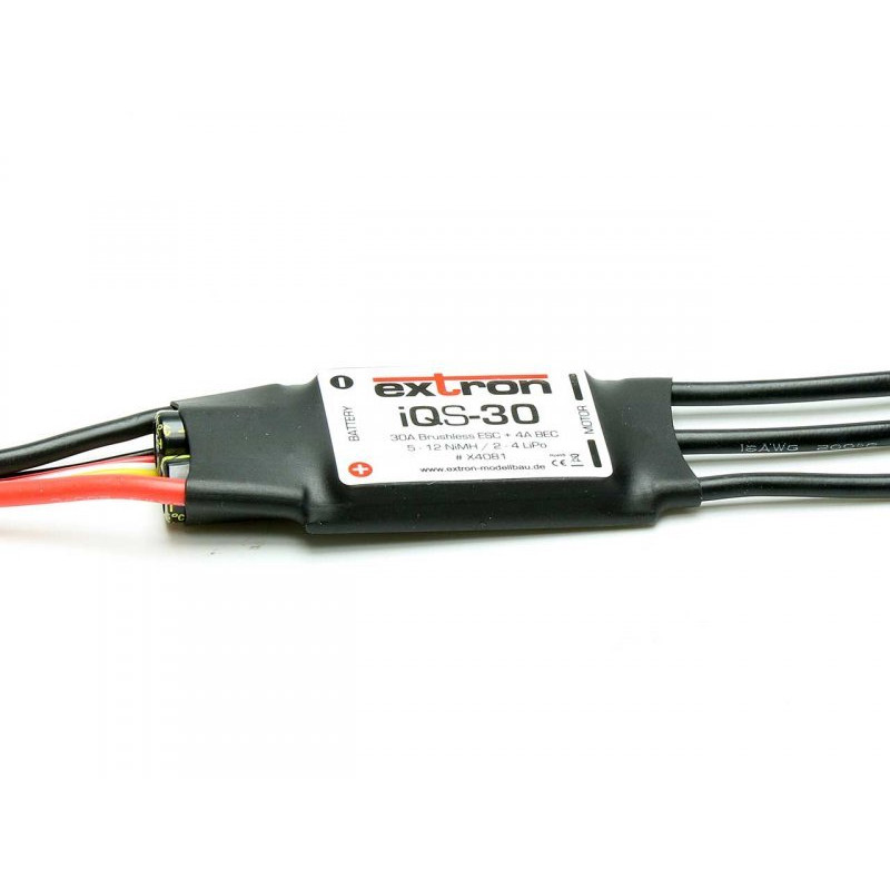 iQS-30 30A 2-4 LiPO 5-12 NiXX L-BEC 5/6V 4A