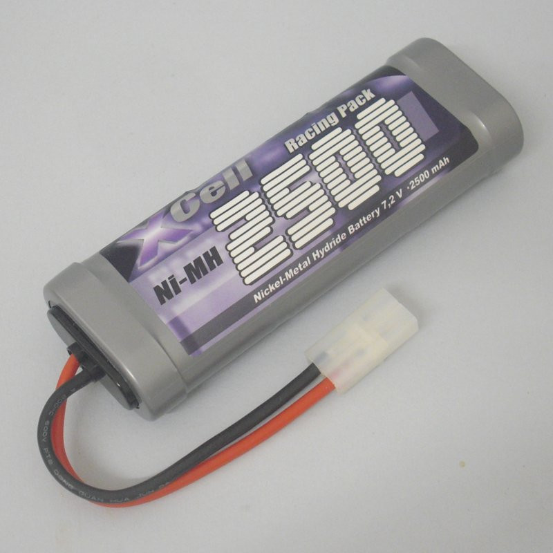 X-Cell 2500SCR 2500 mAh 6 Celle Doppia Linea Conn. JST