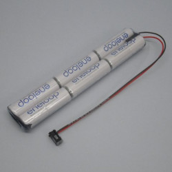 ENELOOP BK-3MCCE 2000 mAh 6 Celle Doppia Linea Conn. MPX TX