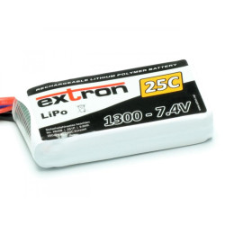 Extron - "X2" 2-1300  7.4V/1300mAh 25/50C Carica 2C Conn. XT60