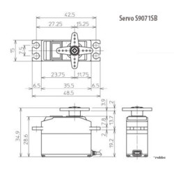 FP-S9071SB Mini BB Coreless Digitale S-BUS