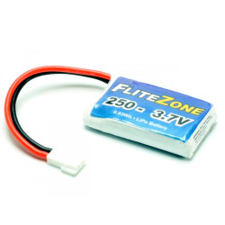 FliteZone - 1- 250  3.7V/250mAh 25-50C Conn. Molex 51005