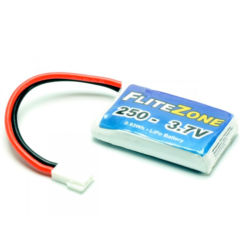 FliteZone - 1- 250  3.7V/250mAh 25-50C Conn. Molex 51005