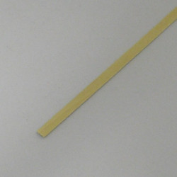 Tiglio - Listello rettangolare mm.  1 x  4 x 1000 Giallo