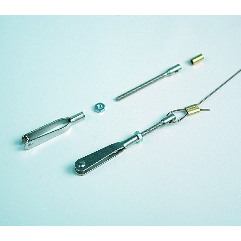 Forcella Metallica M3 + Terminale con Occhiello + Controdado (4)