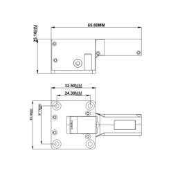 Carrello Retrattile Servoassistito  2.8 Kg, Anteriore