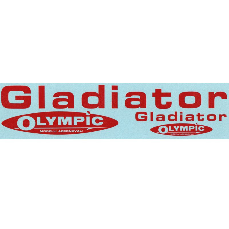 Decorazioni a Decalcomania per Gladiator (Olympic)