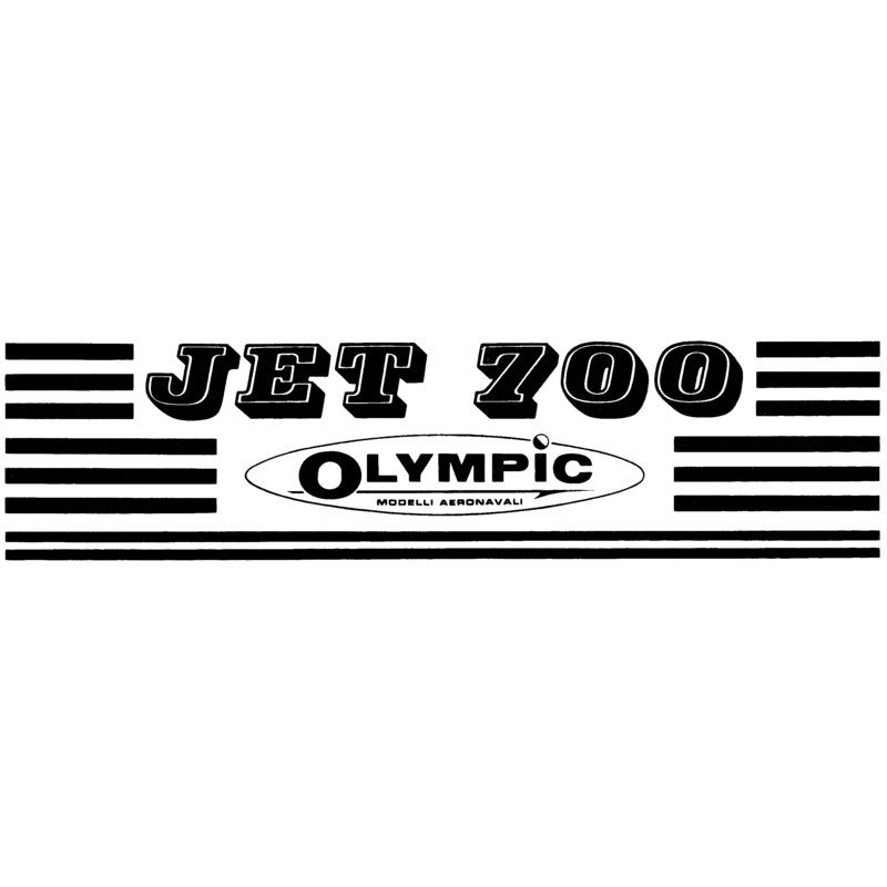 Decorazioni Autoadesive per JET 700 (Olympic)