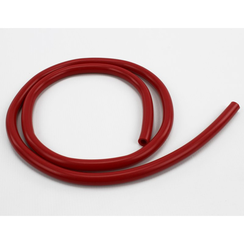 Tubetto Silicone mm. 2.0 x 5.0 Rosso (1m)