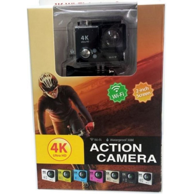 Action Camera 4K + Accessori