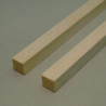 Balsa - Listello quadrato mm.  2 x  2 x 1000