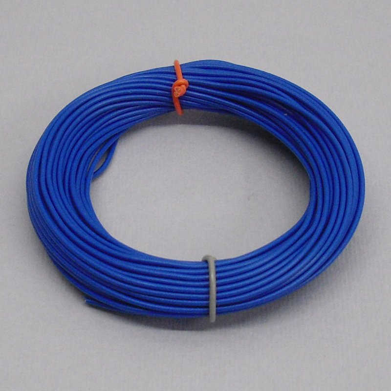 Cavo PVC 0.14 mmq. Blu (10m)