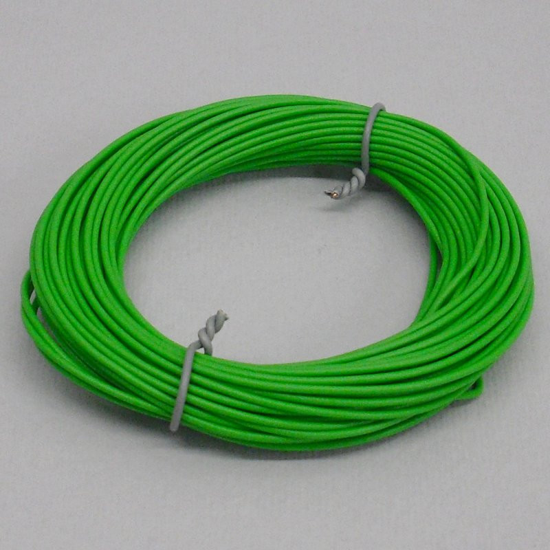 Cavo PVC 0.14 mmq. Verde (10m)