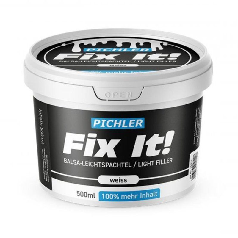 Stucco leggero "Fix It!" Colore Bianco (500cc)