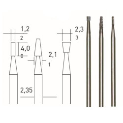 Set Frese al Metallo Duro (3)