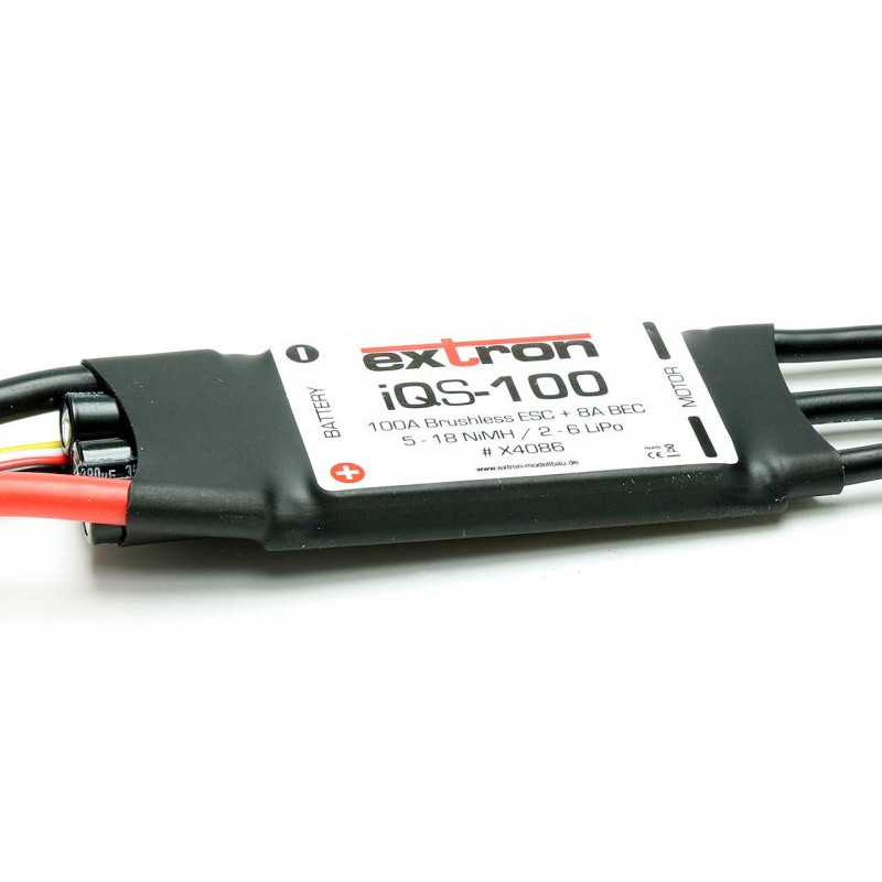 iQS-100 100A 2-6 LiPO 5-18 NiXX S-BEC 5/6V 8A